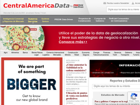 'centralamericadata.com' screenshot