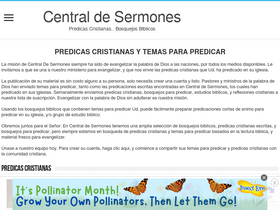 'centraldesermones.com' screenshot
