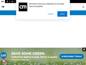 'centralmaine.com' screenshot