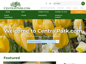 'centralpark.com' screenshot