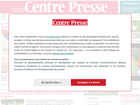 'centre-presse.fr' screenshot