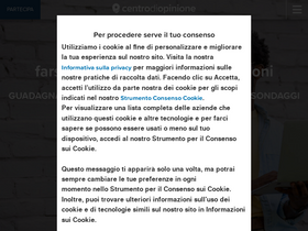 'centrodiopinione.it' screenshot
