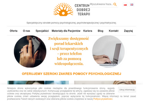 'centrumdobrejterapii.pl' screenshot