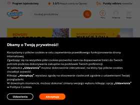 'centrumrowerowe.pl' screenshot