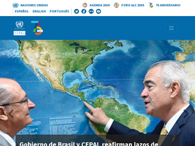 'cepal.org' screenshot