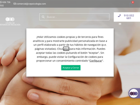 'cepsicologia.com' screenshot