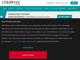 'ceraweek.com' screenshot