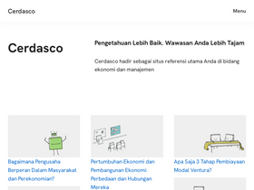 'cerdasco.com' screenshot