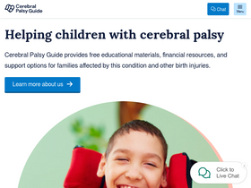 'cerebralpalsyguide.com' screenshot