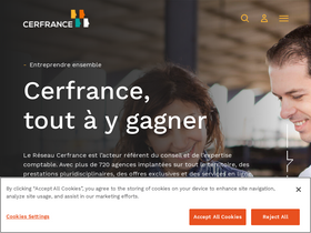 'cerfrance.fr' screenshot
