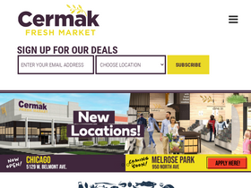'cermakfreshmarket.com' screenshot