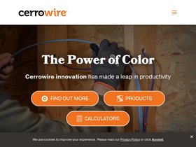 'cerrowire.com' screenshot