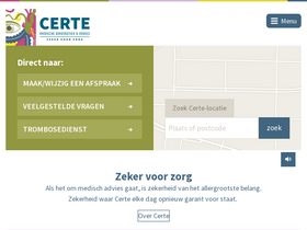 'certe.nl' screenshot