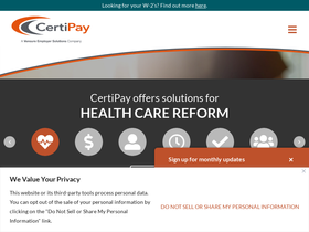 'certipay.com' screenshot