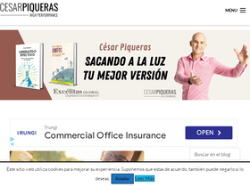 'cesarpiqueras.com' screenshot