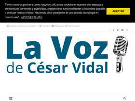 'cesarvidal.com' screenshot
