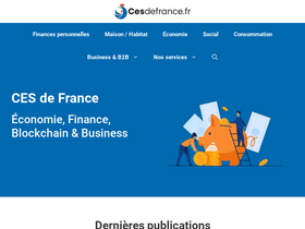 'cesdefrance.fr' screenshot