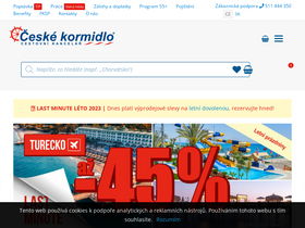 'ceskekormidlo.cz' screenshot