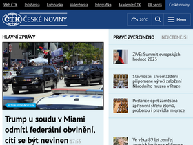'ceskenoviny.cz' screenshot