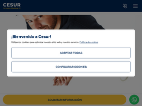 'cesurformacion.com' screenshot