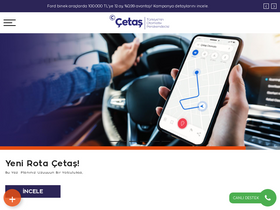 'cetas.com.tr' screenshot