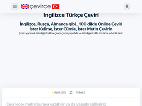 'cevirce.com' screenshot