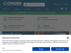 'cfadda.com' screenshot