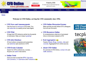 'cfd-online.com' screenshot