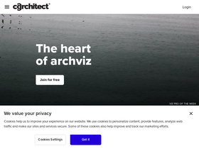 'cgarchitect.com' screenshot