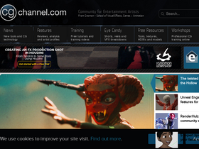 'cgchannel.com' screenshot