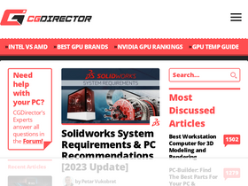 'cgdirector.com' screenshot