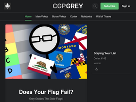 'cgpgrey.com' screenshot