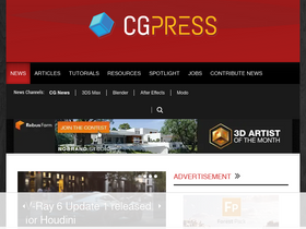 'cgpress.org' screenshot
