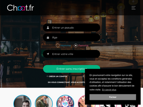 'chaat.fr' screenshot