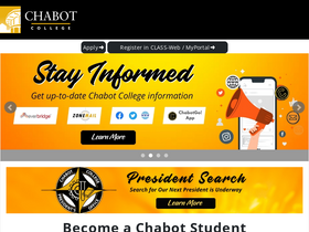 'chabotcollege.edu' screenshot