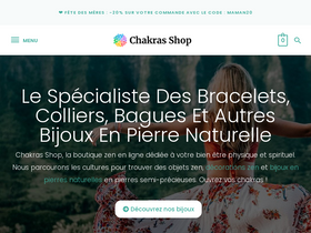 'chakras-shop.com' screenshot