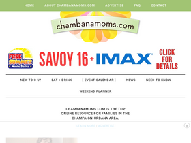 'chambanamoms.com' screenshot