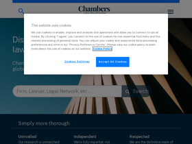 'chambers.com' screenshot