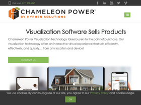 'chameleonpower.com' screenshot