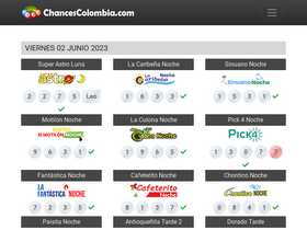 'chancescolombia.com' screenshot