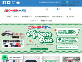 'chandrakarya.com' screenshot
