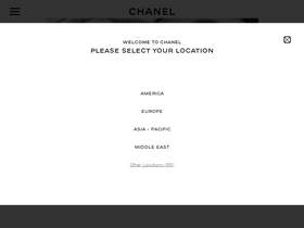 'chanel.com' screenshot