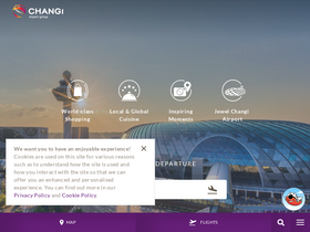 'changiairport.com' screenshot