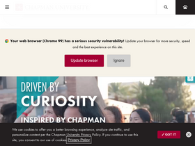 'chapman.edu' screenshot
