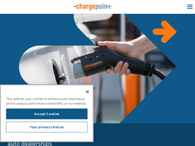 'chargepoint.com' screenshot