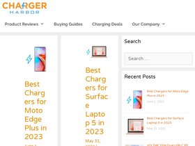'chargerharbor.com' screenshot