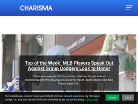'charismamag.com' screenshot