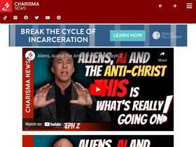 'charismanews.com' screenshot