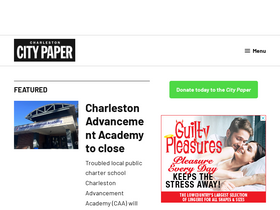 'charlestoncitypaper.com' screenshot