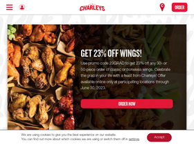 'charleys.com' screenshot